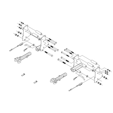 Roadmaster 04-14 F150 PICKUP TOW BAR MNTG BRKT KIT 495-3A